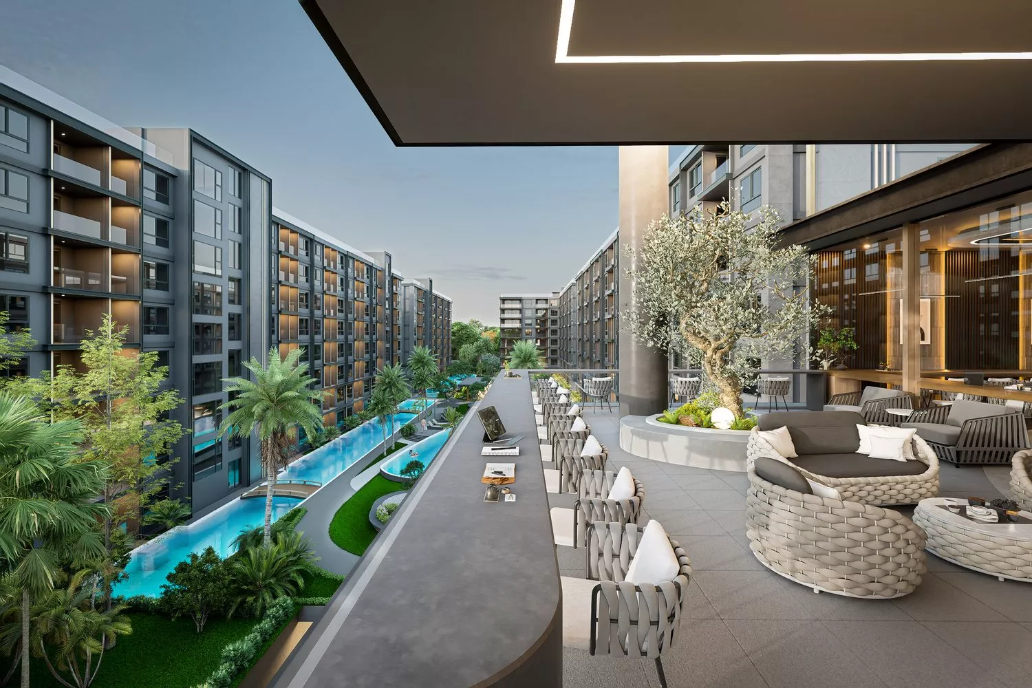 Projektbild, Zenith Pattaya II, Pratumnak, Pattaya — Sky Thai Property