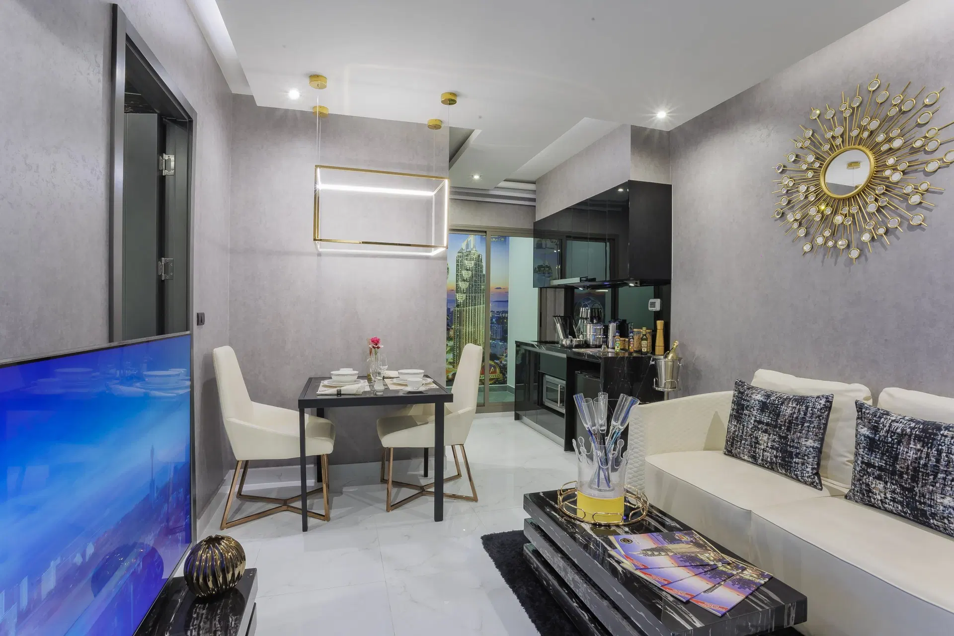 Musterwohnung, 1-slaapkamer, Grand Solaire Pattaya, Pattaya City — Sky Thai Property