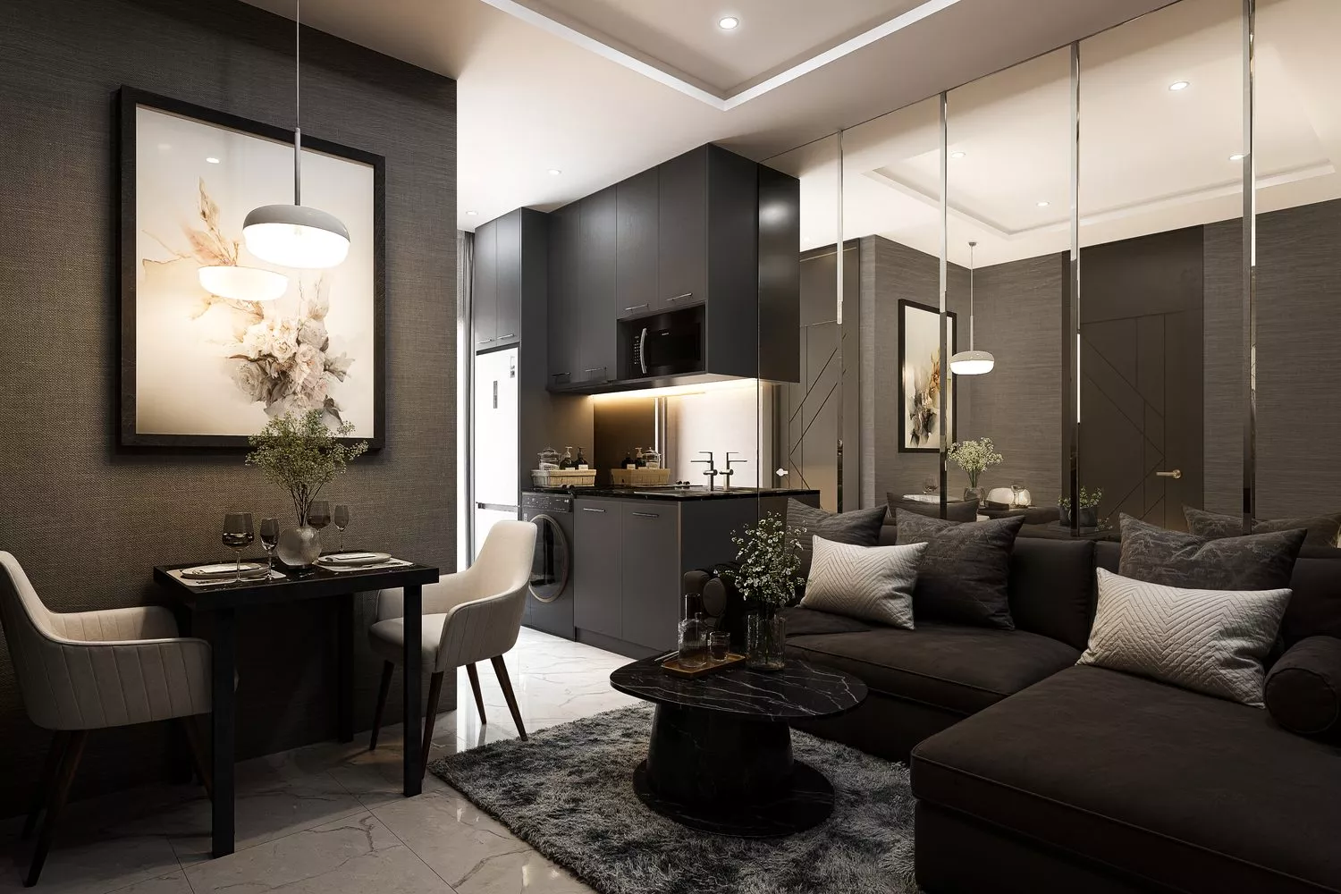 Interieur, 1-slaapkamer, Love It Wongamat, Wongamat Beach, Pattaya — Sky Thai Property