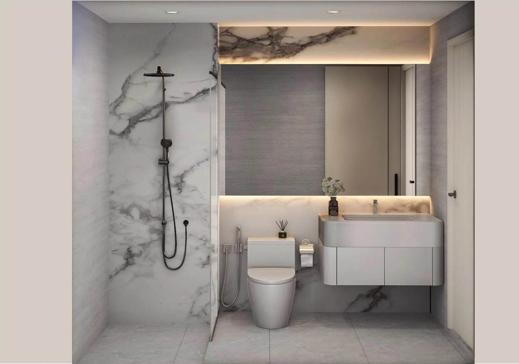 Interieur, 1-slaapkamer, Embassy Life, Jomtien, Pattaya — Sky Thai Property