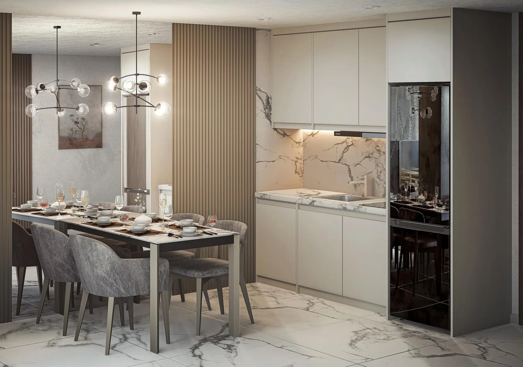 Interieur, 1-slaapkamer, Embassy Life, Jomtien, Pattaya — Sky Thai Property