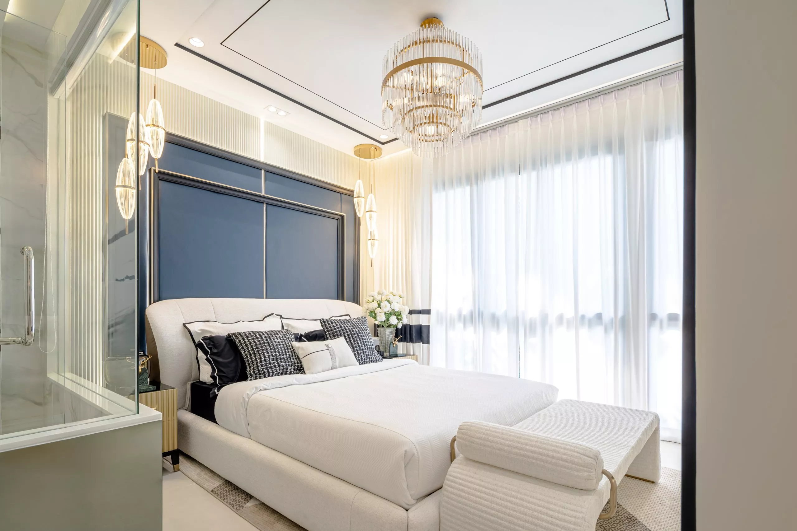 Interieur, 3-slaapkamer, Embassy Life, Jomtien, Pattaya — Sky Thai Property