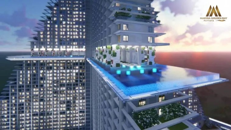 Projektbild, Marina Golden Bay, Wongamat Beach, Pattaya — Sky Thai Property