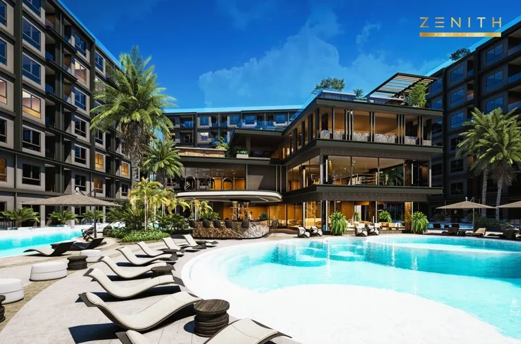 Projektbild, Zenith Pattaya, Pratumnak, Pattaya — Sky Thai Property