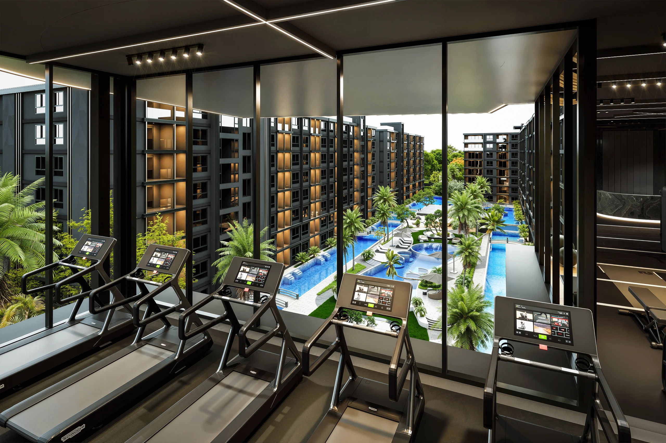 Interieur, Zenith Pattaya II, Pratumnak, Pattaya — Sky Thai Property