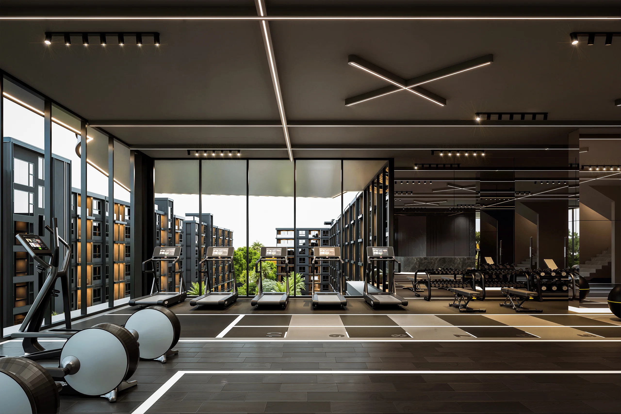 Interieur, Zenith Pattaya II, Pratumnak, Pattaya — Sky Thai Property