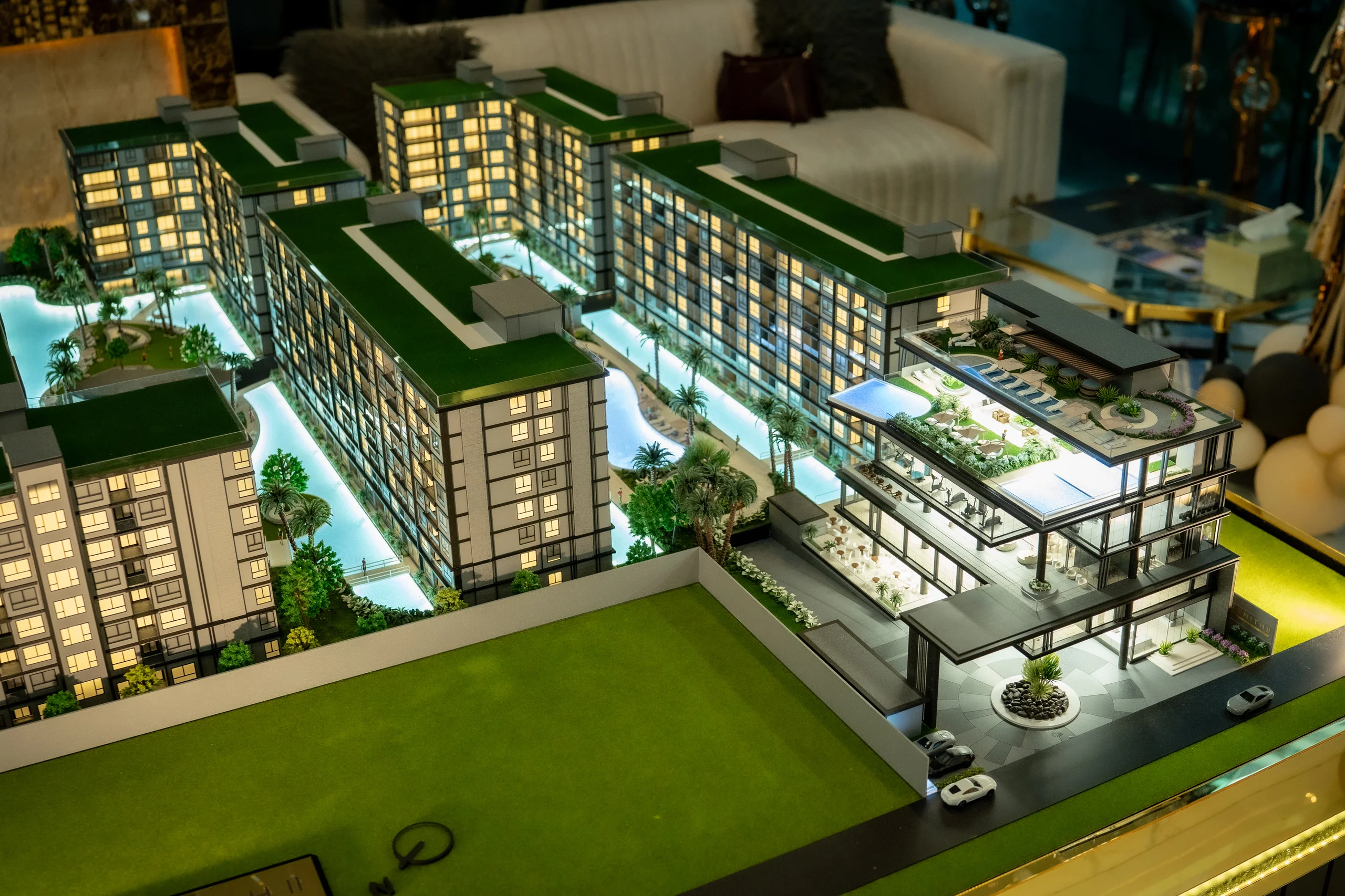 3D-Modellansicht, Zenith Pattaya II, Pratumnak, Pattaya — Sky Thai Property