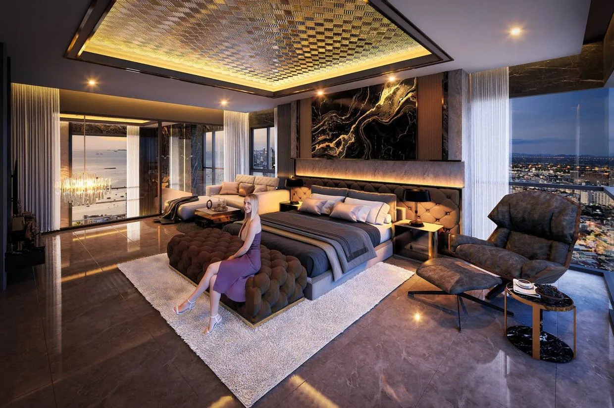 Interieur, Studio, Grand Bay View, Pattaya City — Sky Thai Property