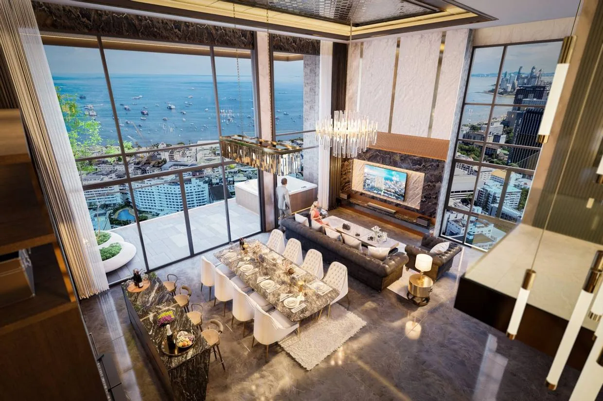 Interieur, Studio, Grand Bay View, Pattaya City — Sky Thai Property