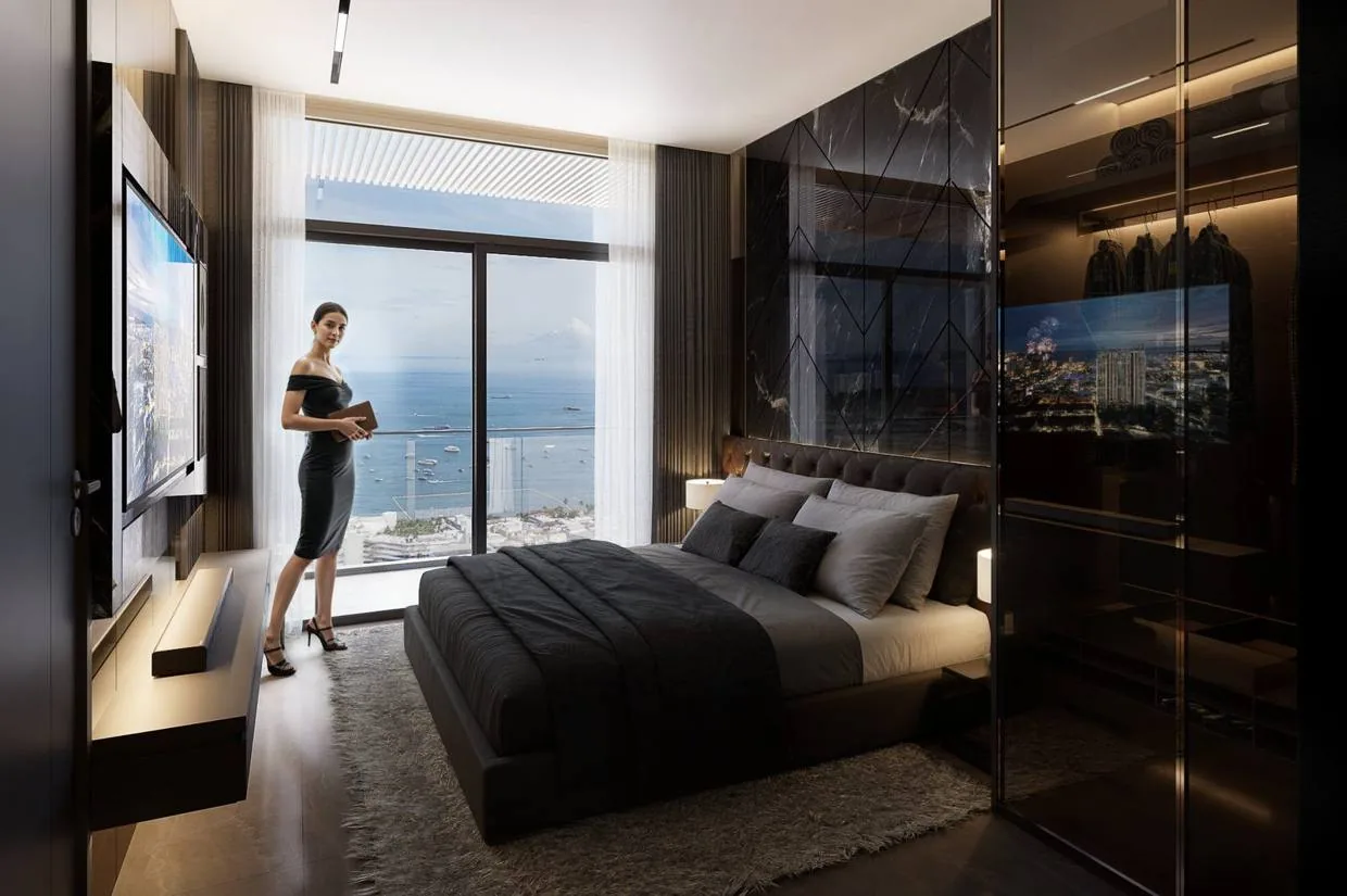 Interieur, Studio, Grand Bay View, Pattaya City — Sky Thai Property