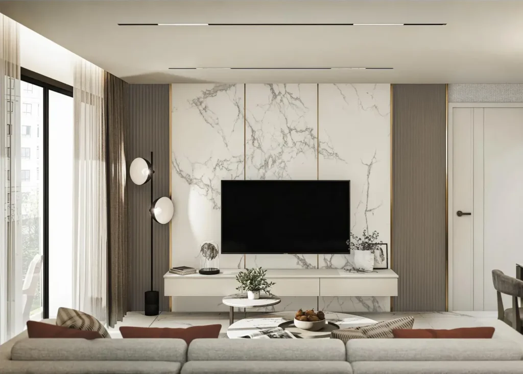 Interieur, 2-slaapkamer, Avenue Boutique, Jomtien Second Road, Pattaya — Sky Thai Property