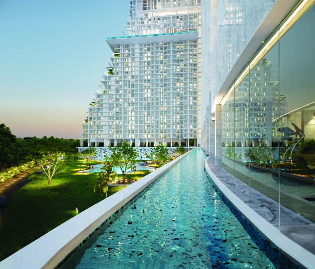 Gemeinschaftsanlage, Marina Golden Bay, Wongamat Beach, Pattaya — Sky Thai Property