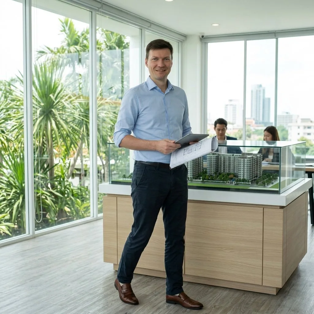 Matthias Bayer, Gründer von Sky Thai Property, Pattaya, Thailand